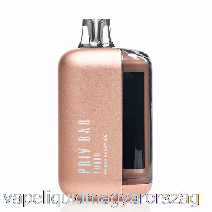 Smok Priv Bar Turbo 15k Eldobható Barack Bogyó Jég Vape Toll